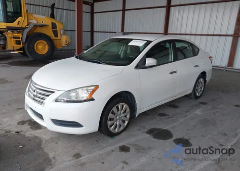 2014 Nissan Sentra S из США, поврежденный, VIN 3N1AB7AP8EY274694